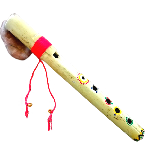 Flauto-Siyotanka-Baby-Rainbow-Homemade-Nativo-Sciamanico-Pentagonale-Suono-Anima-353852703464-4