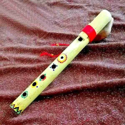 Flauto-Siyotanka-Baby-Rainbow-Homemade-Nativo-Sciamanico-Pentagonale-Suono-Anima-353852703464-6